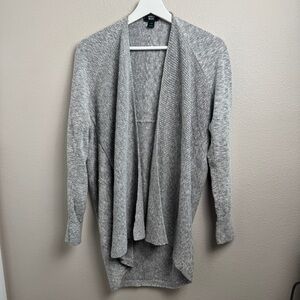 Roots Canada Long Sleeve Sweater Cardigan Grey Size Large